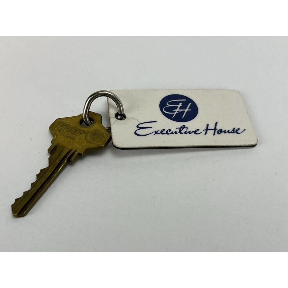 Vintage Executive House Washington, D.C. Hotel Key & Fob Room #338